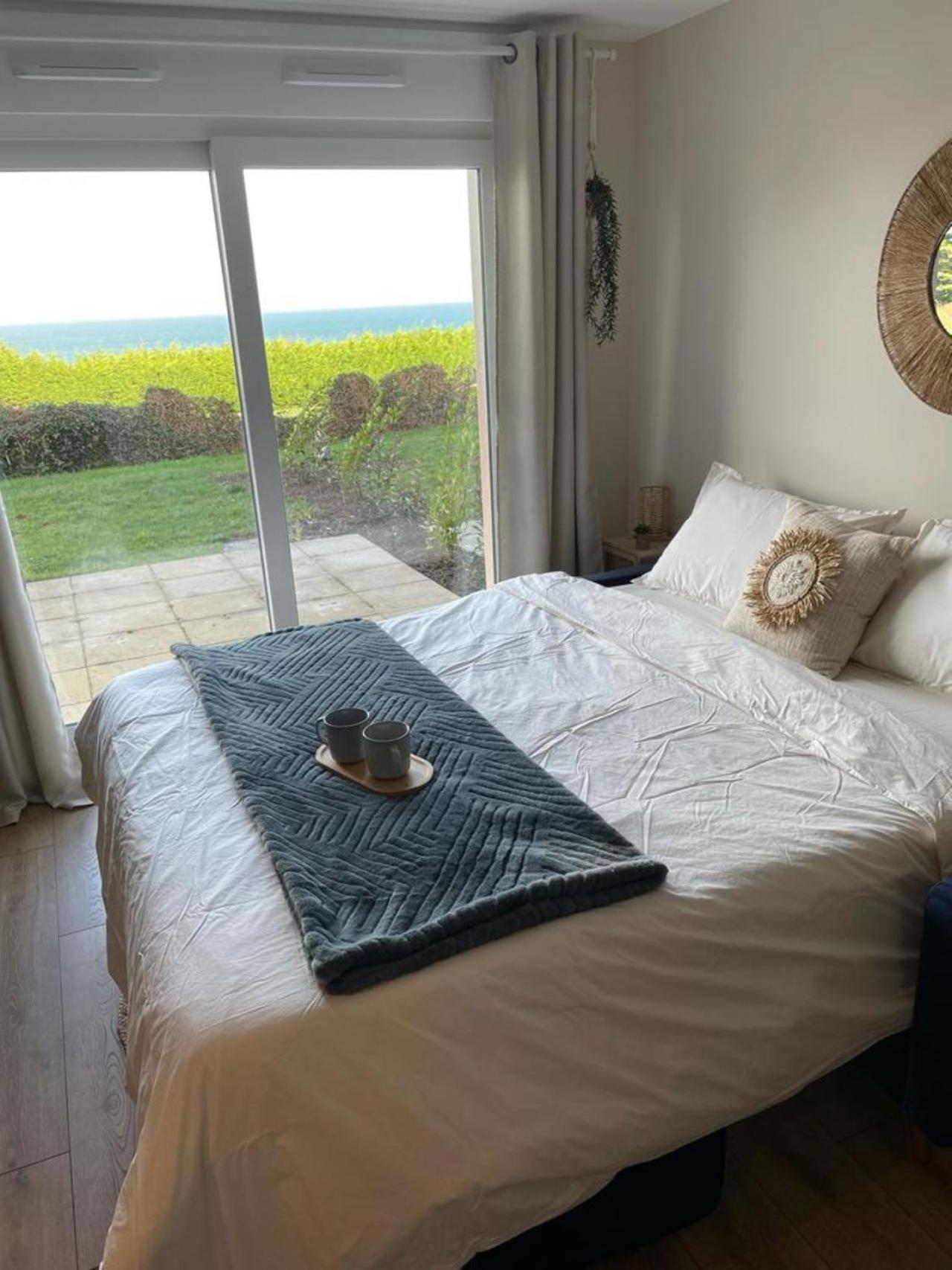 Bienvenue Au Studio L'Escale Bleue Avec Vue Mer Et Sur Le Cap Frehel Saint-Cast-le-Guildo Exteriér fotografie