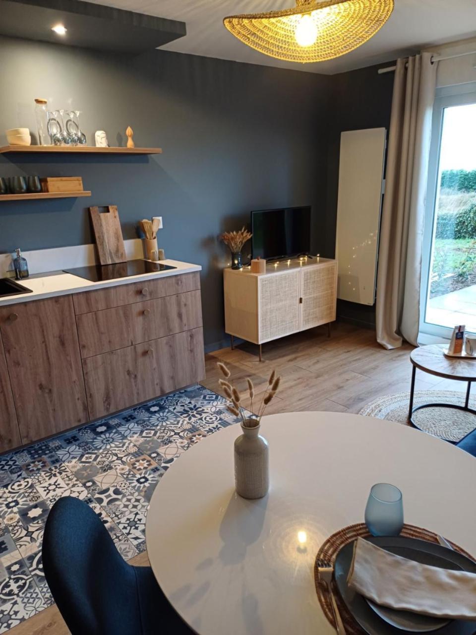 Bienvenue Au Studio L'Escale Bleue Avec Vue Mer Et Sur Le Cap Frehel Saint-Cast-le-Guildo Exteriér fotografie
