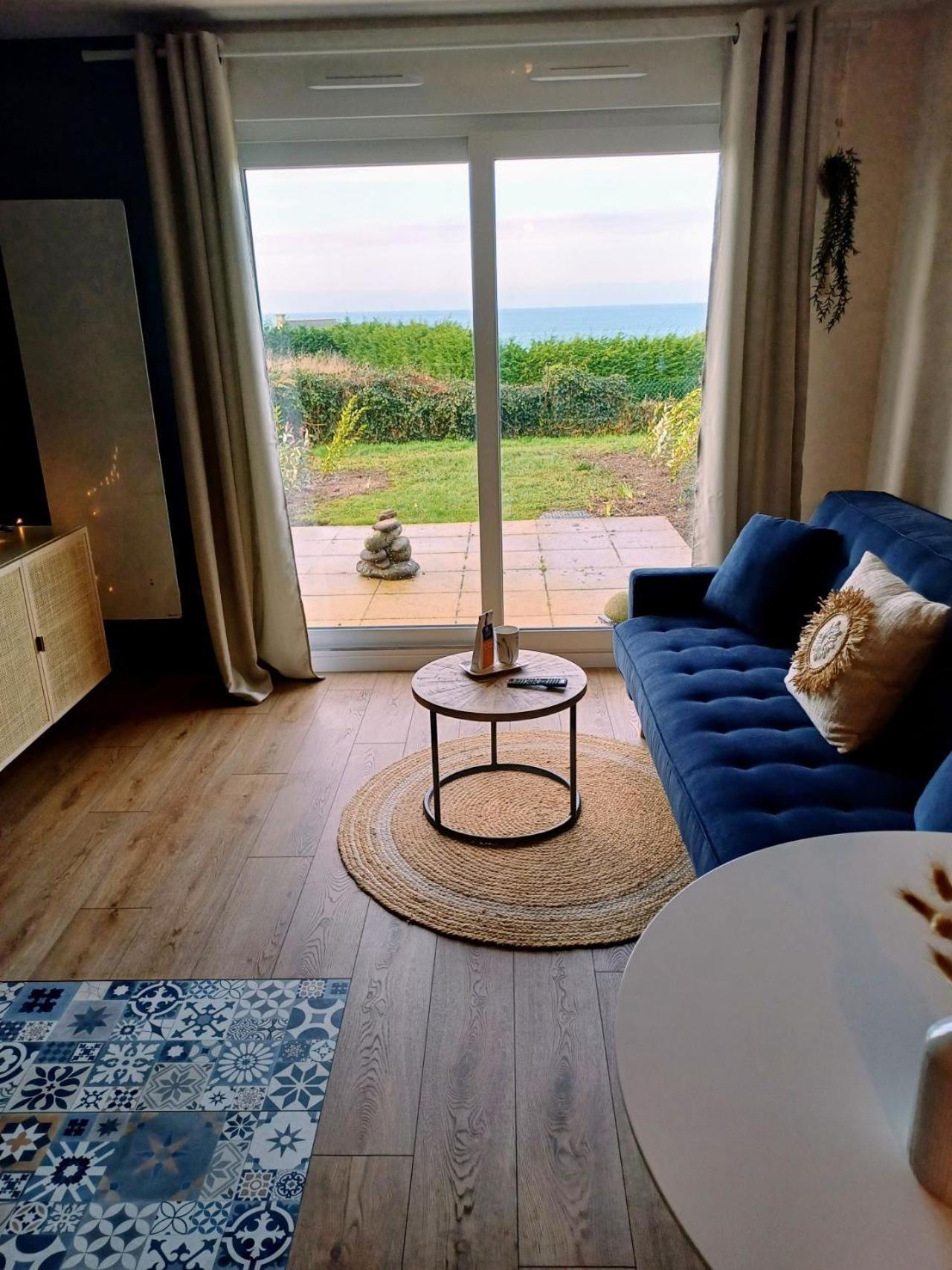 Bienvenue Au Studio L'Escale Bleue Avec Vue Mer Et Sur Le Cap Frehel Saint-Cast-le-Guildo Exteriér fotografie